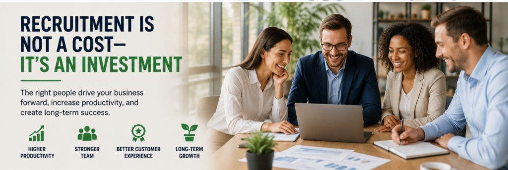 Recruitment Is Not a Cost—It’s an Investment